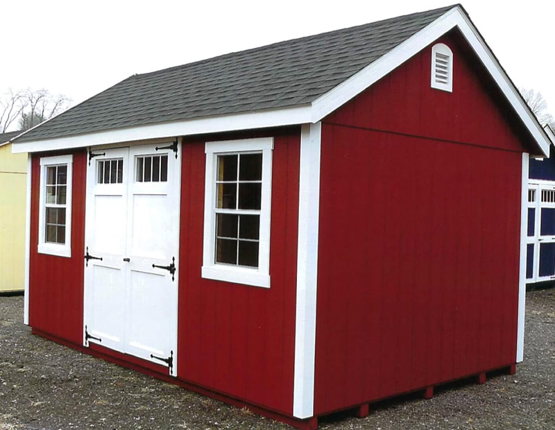 Deluxe Cape Shed No Dormer