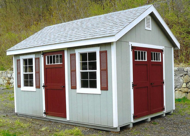 Deluxe Cape Shed No Dormer