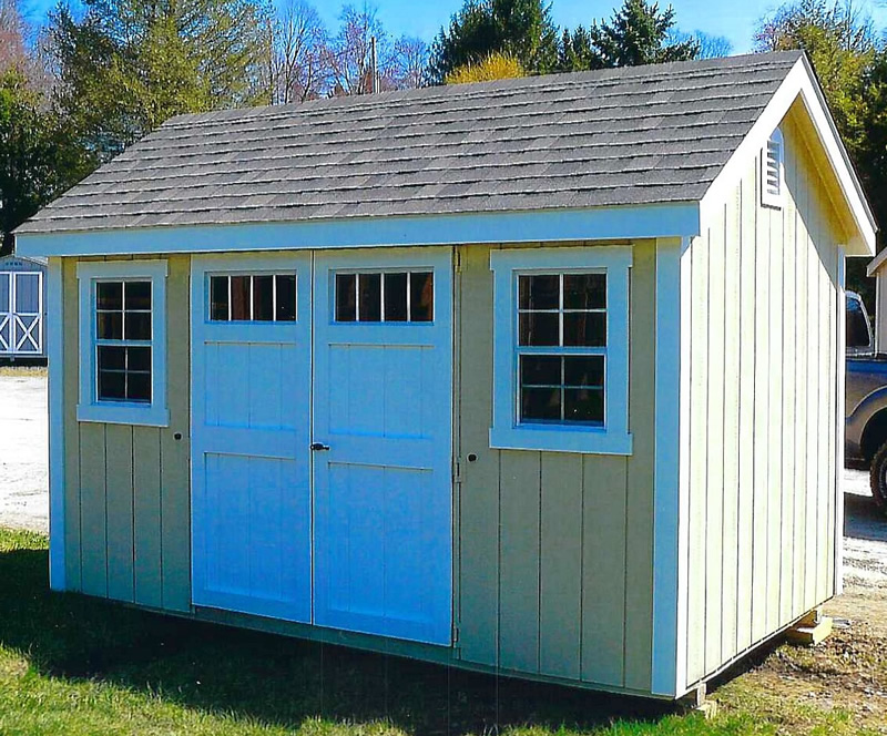 Deluxe Cape Shed No Dormer
