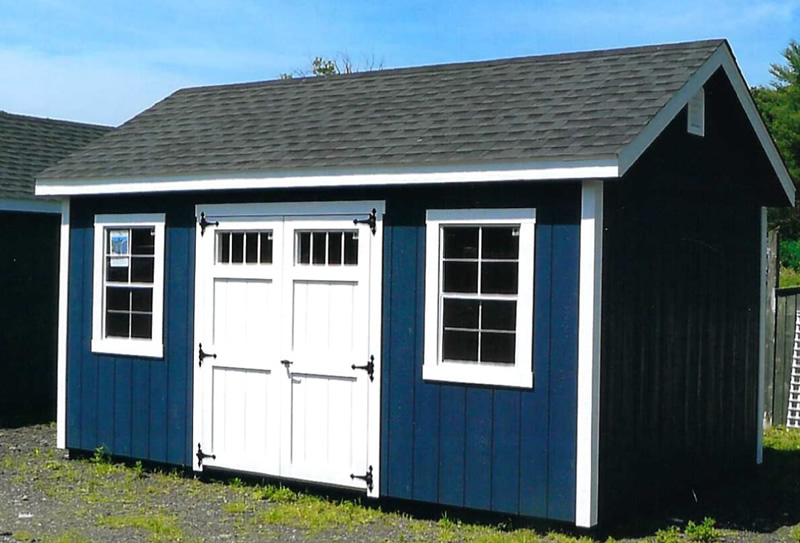 Deluxe Cape Shed No Dormer