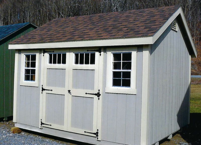 Deluxe Cape Shed No Dormer