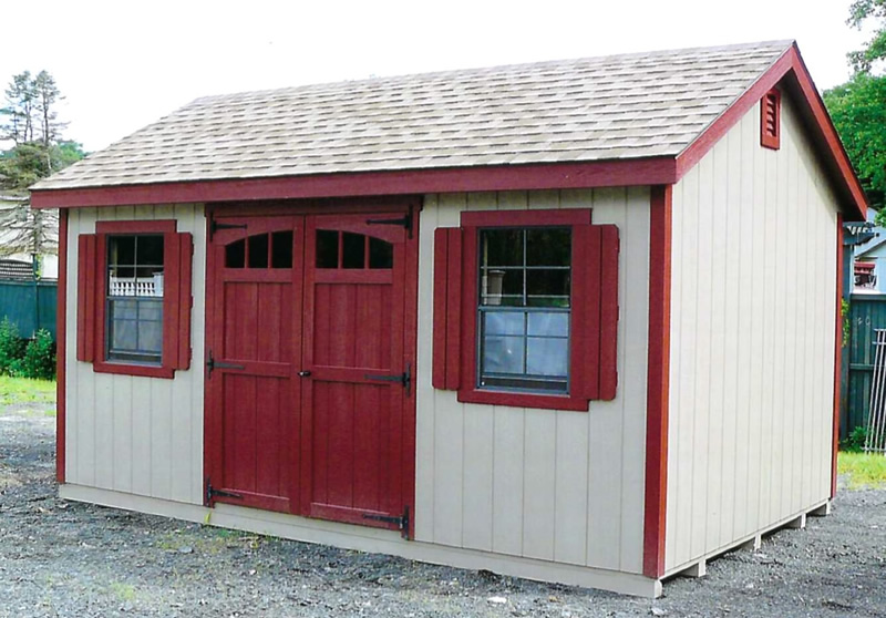 Deluxe Cape Shed No Dormer