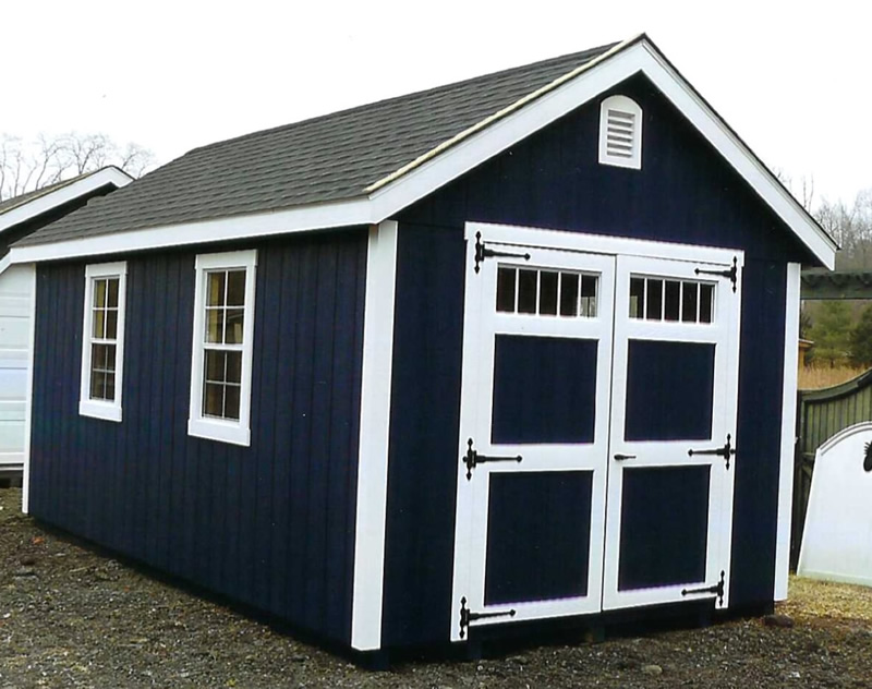Deluxe Cape Shed No Dormer