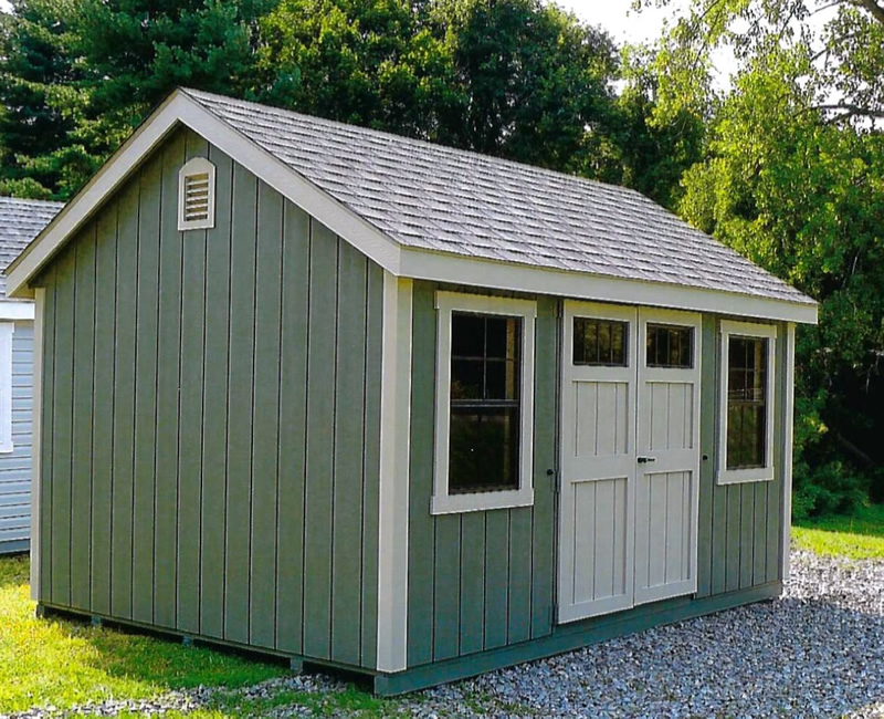 Deluxe Cape Shed No Dormer