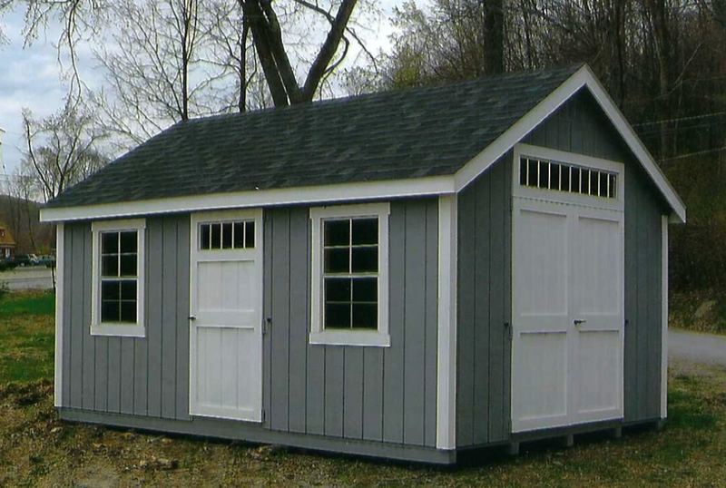 Deluxe Cape Shed No Dormer