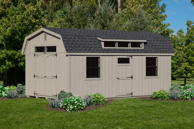 Deluxe Dutch Barn Shed