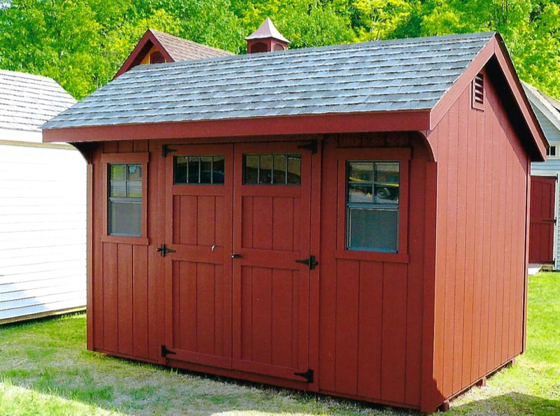 Deluxe Quaker SaltBox Shed