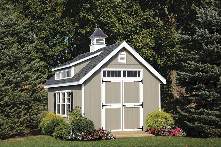 Swiss Alpine Shed with Dormer